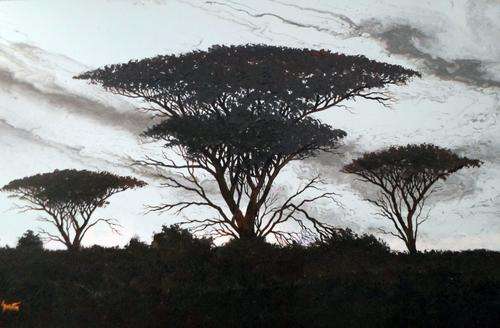 Malachi Smith - Bushveld sunset - Simply outstanding!! Investment art!! Bid now!!